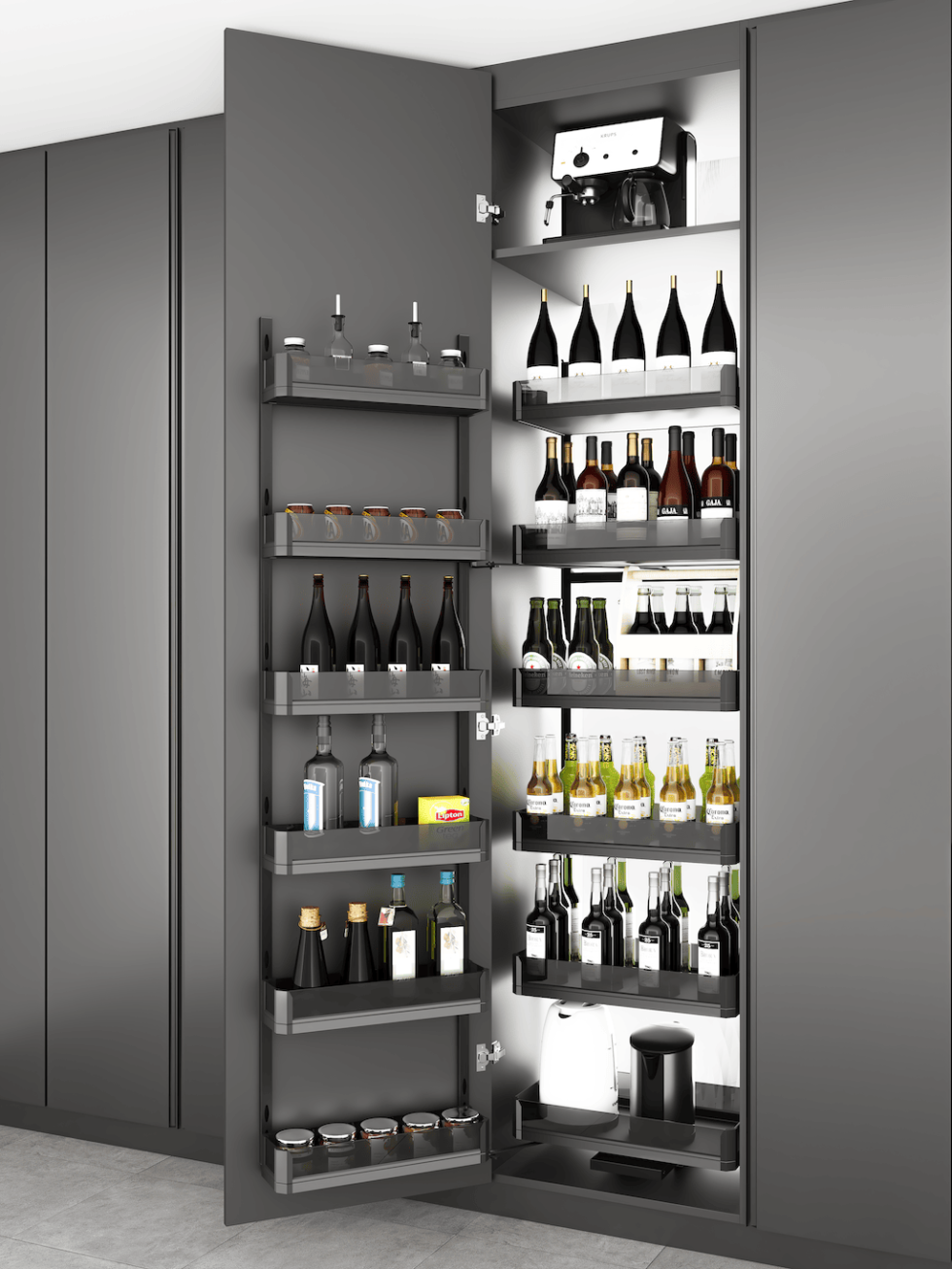 GLASS PANTRY Peglar Fittings